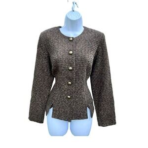 Vintage 1990’s Leslie Fay metallic blazer